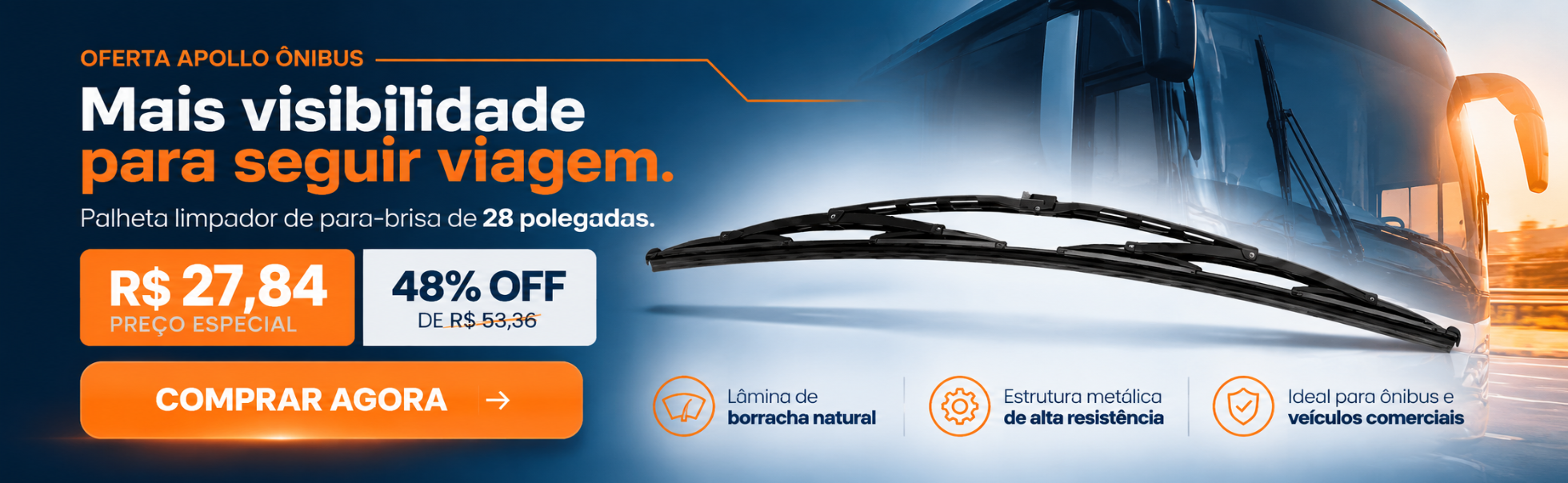 Limpador de Para-brisa 28 GRN2450