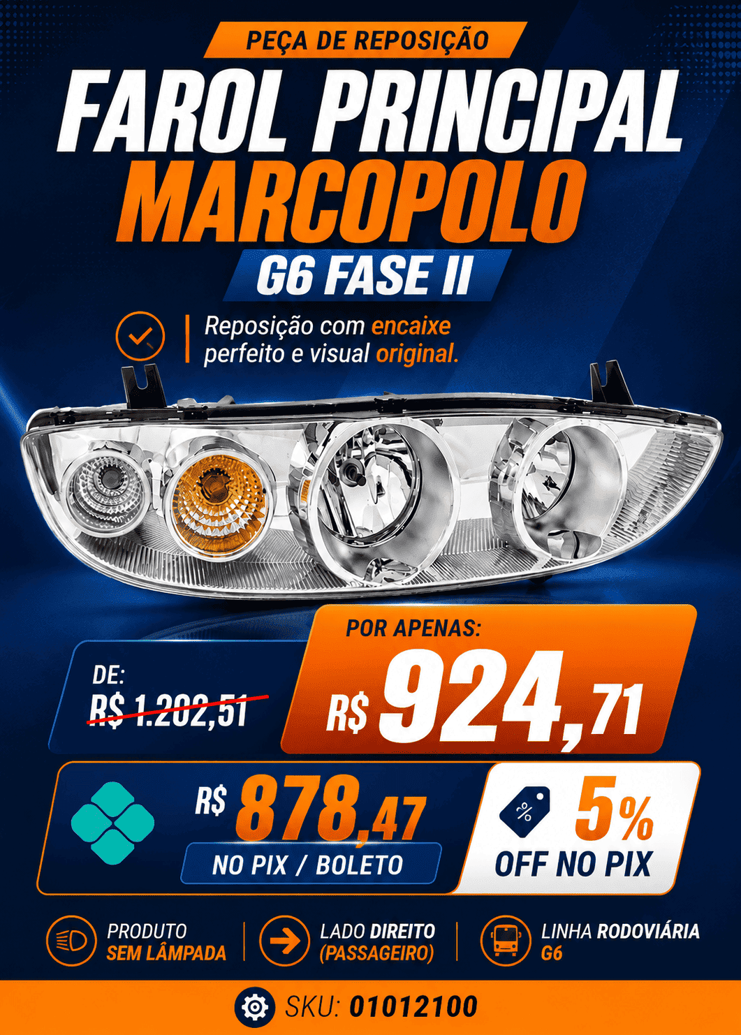 Oferta Farol Principal Marcopollo