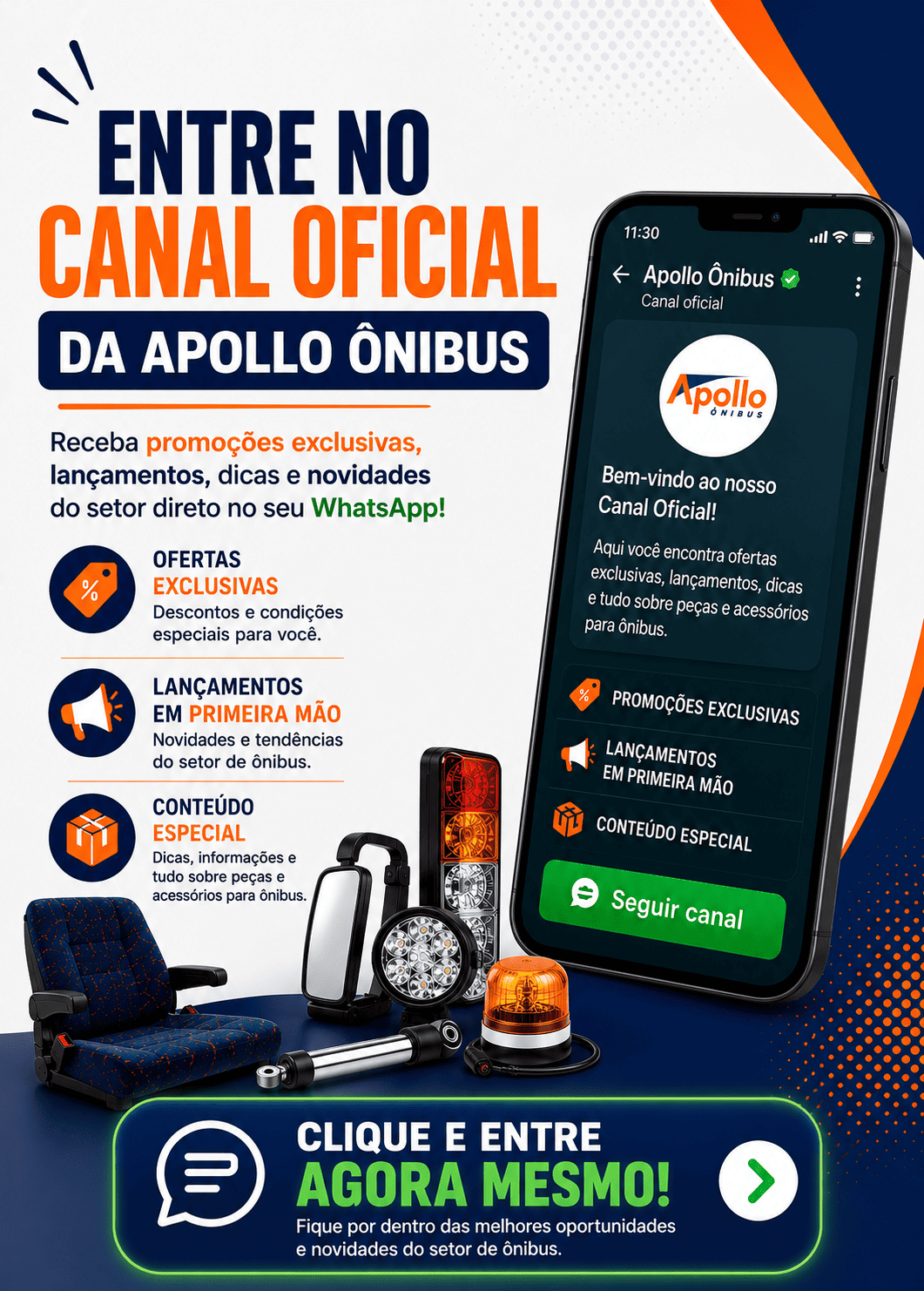 Convite Canal Whatsapp