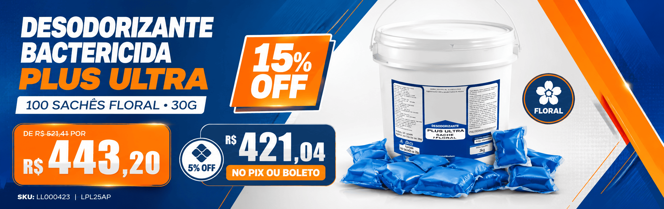 DESODORIZANTE BACTERICIDA PLUS ULTRA