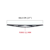 2450 PALHETA LIMPADOR 27" 71CM 710MM 2450 PALHETA LIMPADOR 27" 71CM 710MM