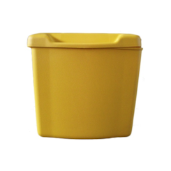 2473 LIXEIRA PLASTICO CAIO APACHE AMARELO