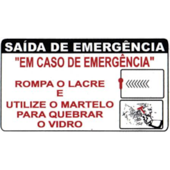 273003897 ADESIVO INTRUCOES MARTELO EMERGENCIA UNIVERSAL