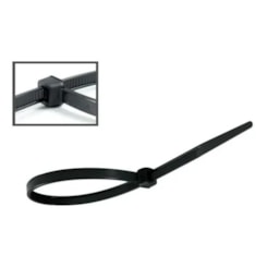 ABRACADEIRA NYLON 40x7,60MM PRETA 1018819