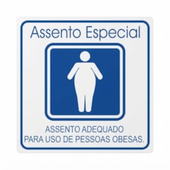 Adesivo Assento Especial P/OB