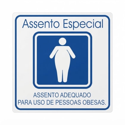 Adesivo Assento Especial P/OB