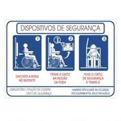 Adesivo Informação Dispositivo Segurança