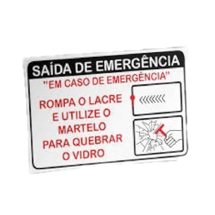 ADESIVO INSTRUCOES DE EMERGENCIA 19X11 1702 AD013