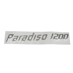 ADESIVO LETREIRO PARADISO 1200 RETROVISOR LD MARCOPOLO G7 10412403