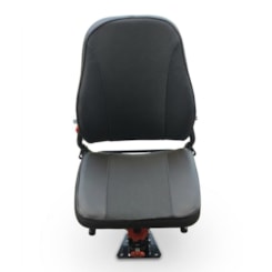 Banco Motorista Encosto Baixo Base Triângulo LE