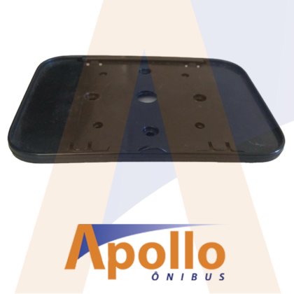 BASE LENTE MENOR ESPELHO RETROVISOR MARCOPOLO G6 SARAIVA ELETRICO 1891 10121200131