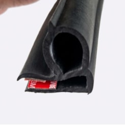 Borracha Batente Parede Separação Volare W9 1850mm LE