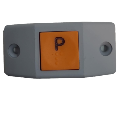 BOTAO PARADA SOLICITADA CADEIRANTE CINZA S/FIO 11399239