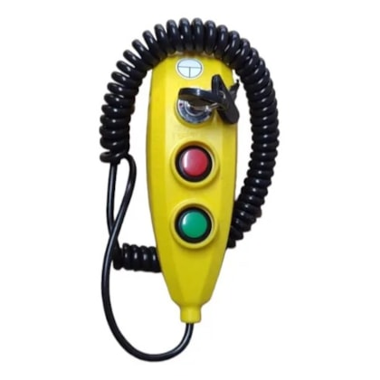 BOTOEIRA CONTROLE ELEVADOR ORTOBRAS 5 PINOS AMARELO SIMILAR AM0235V 20014674