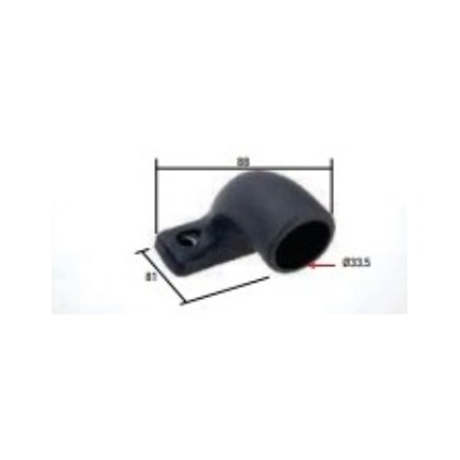 CACHIMBO TUBO BALASUTRE CORRIMAO LATERAL AZUL ESCURO MED.88X81X0,33M  8002900050