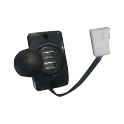 CARREGADOR USB POLTRONA 2 ENTRADAS COM TAMPA 1436 373224