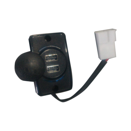 CARREGADOR USB POLTRONA 2 ENTRADAS COM TAMPA 1436 373224