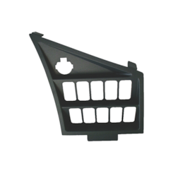 Chapa Painel Instrumentos Volare W8 W9 Cinza