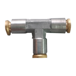 Conexão T Engate Rápido Latão