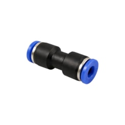 Conexão União Emenda Reta PUC08 8MM Engate Rápido Pneumática