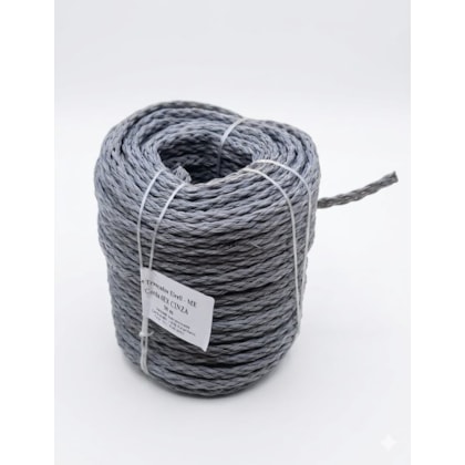 CORDA CORTINA CINZA N8 ROLO C/50 METROS  OT0601