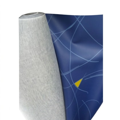 Courvim Sanflex Azul Geométrico