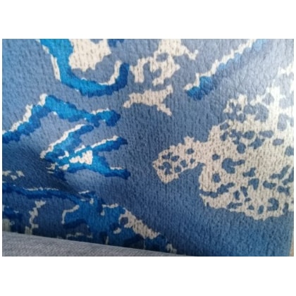 CURVIM GEOMETRICO AZUL ESCURO CV0760