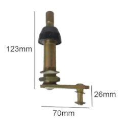 EIXO PRINCIPAL LIMPADOR MARCOPOLO TORINO GV 09010067 GRN1019  13630009