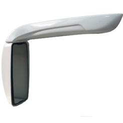 ESPELHO RETROVISOR CURTO MANUAL LE MARCOPOLO G7  R1886ME