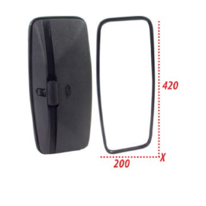 ESPELHO RETROVISOR EXTERNO CONVEXO COMIL/BUSSCAR/NEOBUS /LLS332 