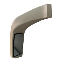 ESPELHO RETROVISOR  EXTERNO CONVEXO MANUAL LD MASCARELLO ROMA 310/330/MD 119645 001270