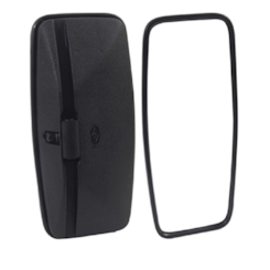 ESPELHO RETROVISOR EXTERNO INTEIRISSO MANUAL BUSSCAR/MBB  LS331 NF510