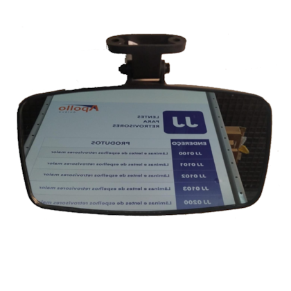 ESPELHO RETROVISOR INTERNO MOTORISTA MASCARELLO GRANMICRO S3 004468