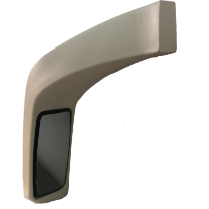 ESPELHO RETROVISOR MANUAL MASCARELLO ROMA 330 LD 1916MD