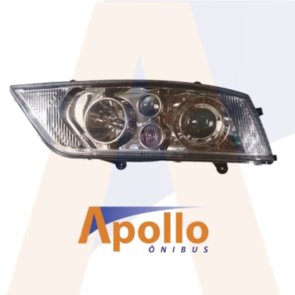 Farol Busscar Marte Lado Direito 24V Hi 2001 Rodoviário Original
