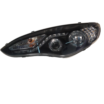 Farol Mascarello Roma 370 24V Máscara Negra