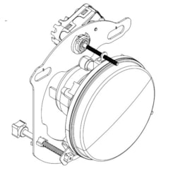 FAROL MICRO S2/GRANVIA C/ ATUADOR ELETRICO LD 409599 8254