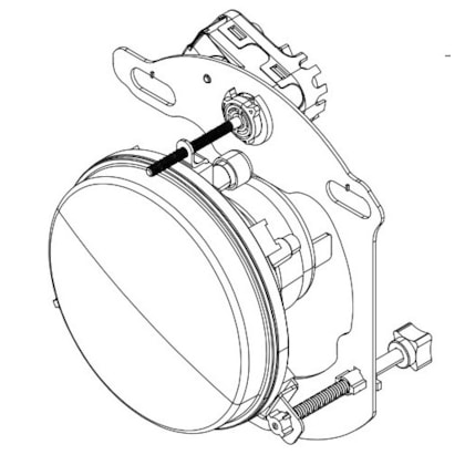 FAROL MICRO S2/GRANVIA C/ ATUADOR ELETRICO LE 409600 8254