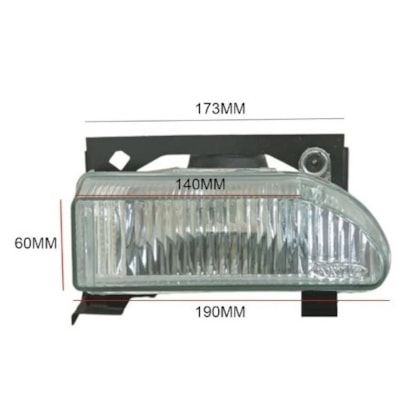 FAROL MILHA BUSSCAR  RODOVIARIO ANO 2001 LD 10046071 FL701DSL