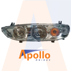 FAROL PRINCIPAL LE 24VCC MARCOPOLO G6 FASE II ROD. OSV1012200 F001M 54395