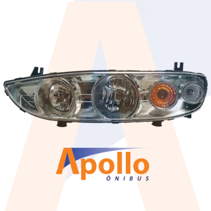 FAROL PRINCIPAL LE 24VCC MARCOPOLO G6 FASE II ROD. OSV1012200 F001M 54395