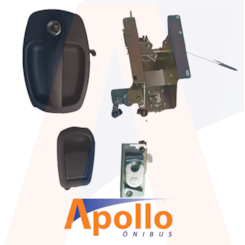 FECHADURA BAGAGEIRO COMPLETO C/TRINCO MANUAL  MARCOPOLO G7 10047138