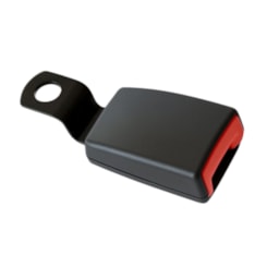 Fecho Cinto de Segurança com Haste Rígida 11M LD FE1011 Universal Ônibus