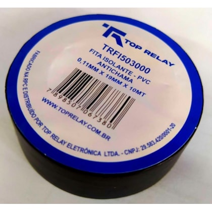 FITA IISOLANTE PRETA PVC PTRF1503000