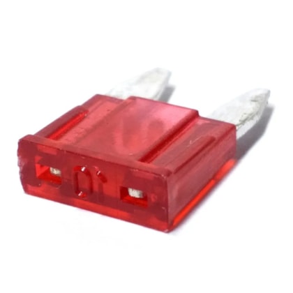FUSIVEL LAMIINA 10 AMPERES VERMELHO AMS16010 