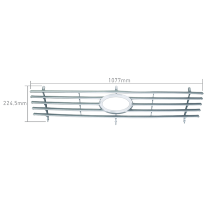 GRADE DIANTEIRA ENTRE FAROL S/LOGO VOLARE/W8/W9 213229 46330311 001643
