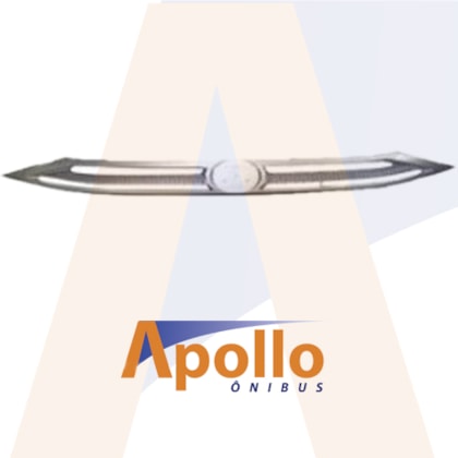 GRADE DIANTEIRA FRONTAL P/CHOQUE MARCOPOLO G7 SEM LOGO 10014283