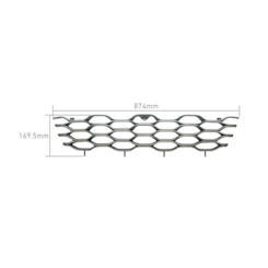 GRADE INFERIOR P/CHOQUE VOLARE FLY DW9 W8 W9 10361744 45947 8003300023