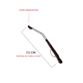 HASTE LIMPADOR P/BRISA LE TUBULAR IRIZAR HASTE LIMPADOR P/BRISA LE TUBULAR IRIZAR