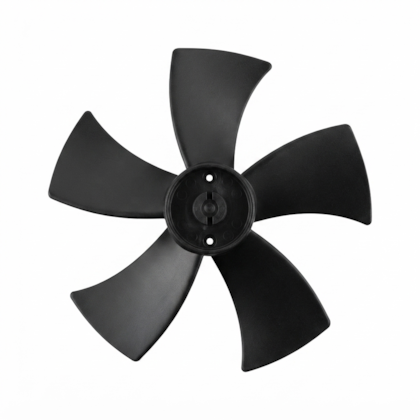 Hélice Ventilador Motorista Plástica 20mm